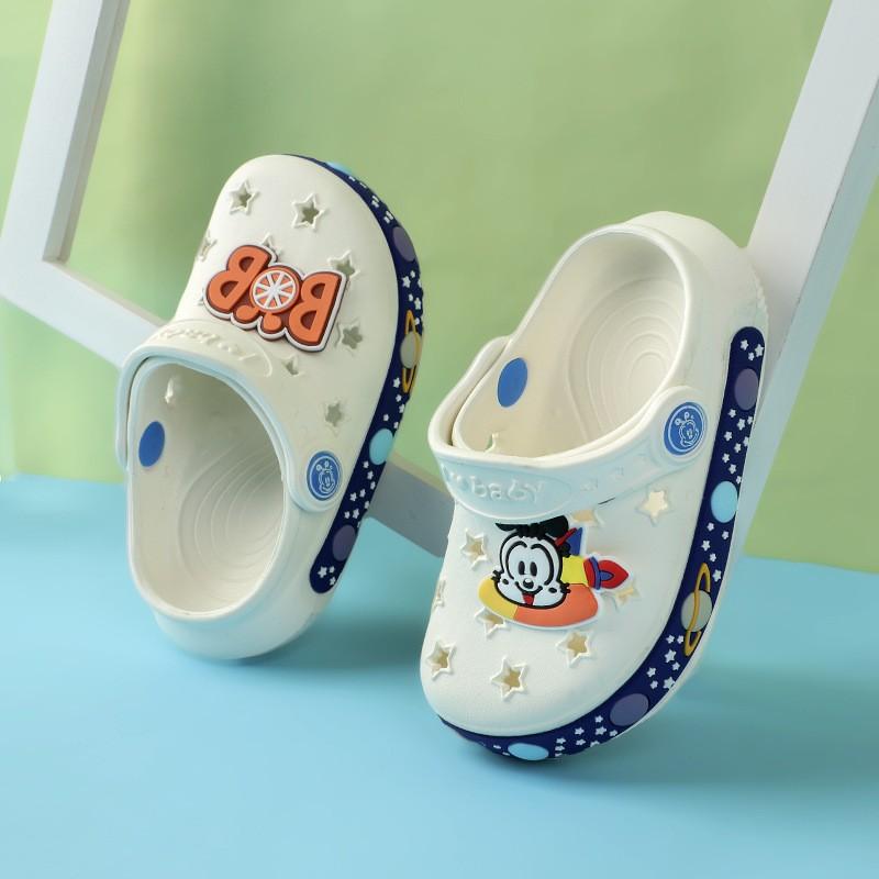 Babu bean children's hole shoes summer children's cartoon cool slippers breathable beach hole shoes