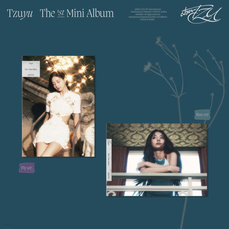 

Tzuyu (TWICE) - 1st Mini Album: abouTZU [1 out of 2 randomly sent]