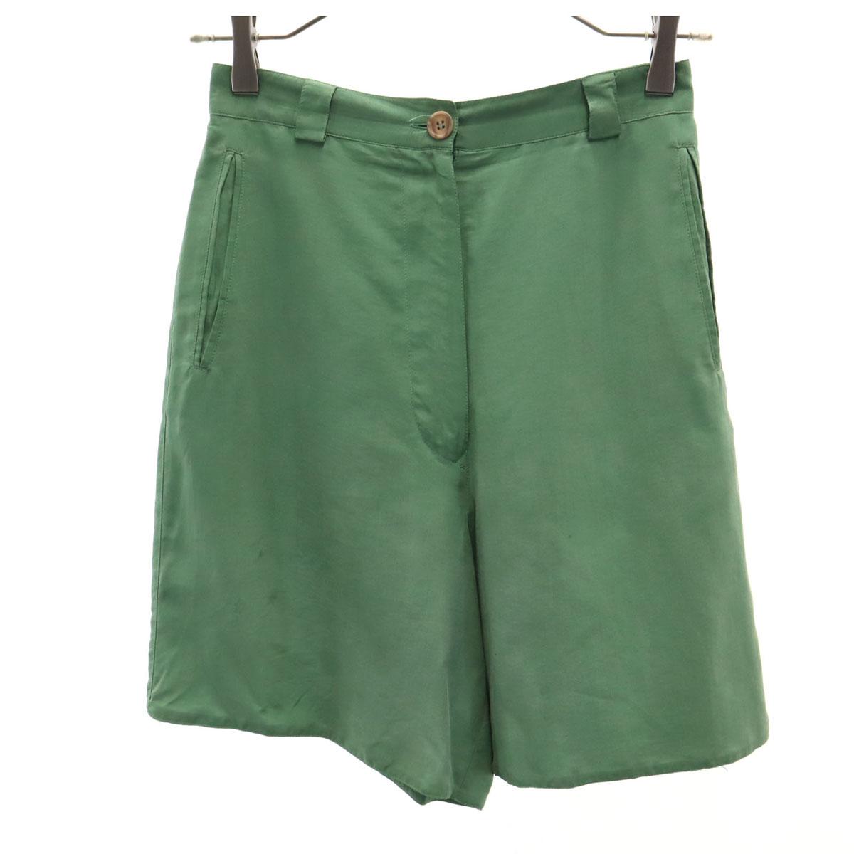 

GIORGIO ARMANI 90s Made in Italy Old Shorts 40 khaki Women Used