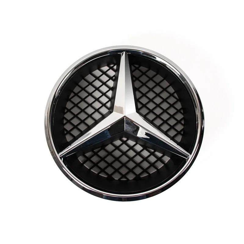 Car Front Logo Emblem Grille Badge For Mercedes Benz W156 W204 W205 W210 W211 W212 W213 C E Class GLA GLK ML GLC GLE Accessories