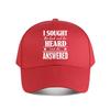 Inspirational Religious Quote Vinyl Sticker Baseball Cap Fashion Unisex Sunhat Womens Outdoor Sports