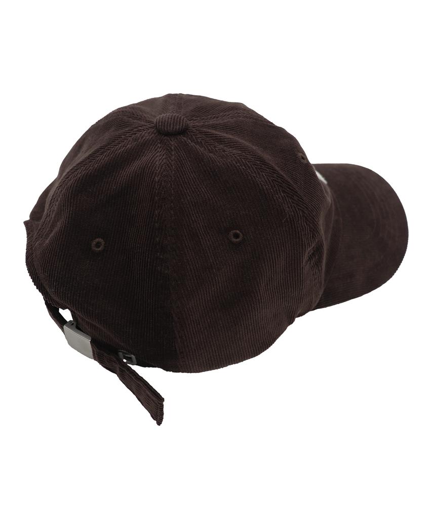 1011 GALLERY G Logo 5Pannel Corduroy Cap - Brown