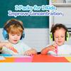 2 Packs Kids Hearing Protection Earmuffs, SNR28dB Kids Noise Cancelling Headphones, Noise Reduction Earmuffs for Autism Sensory & Concentration,Ear