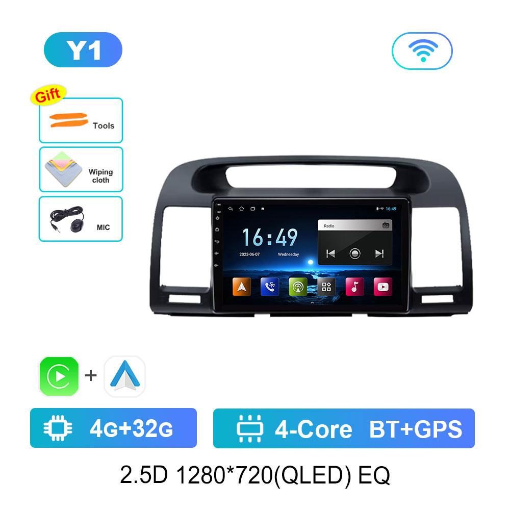 Radio Auto Android 14 Sistem Inteligent Pentru Toyota Camry 5 XV 30 2001 - 2006 Player Multimedia Navigație GPS DSP Stereo