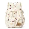 Printed Junior High School Student Backpack Waterproof Large Capacity Schoolbag Women's Backpack