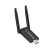 2 Antenna Design 1300Mbps WiFi Dongle Dual Band Wireless Network Card WiFi USB Adapter  Office Use
