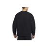 Nike Felpa casual semplice a maniche lunghe con scollo rotondo serie Dri-Fit 24.7 Uomo felpa Nero Grigio Fumo Scuro HQ6965-010