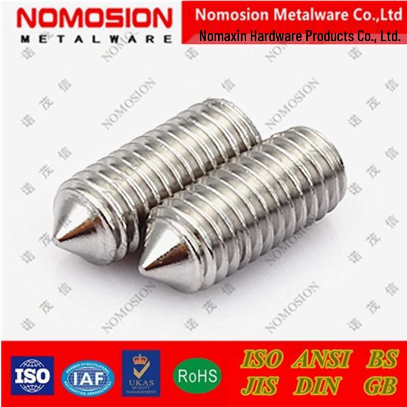 Stainless Steel Hex Socket Set Screw DIN914 (M3-M12)