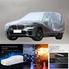 Dla BMW X5 Samochodowy Pokrowiec Przeciwśnieżny Przeciwpyłowy Przeciw UV Zapobiegający Łuszczeniu Farby i Chroniący Przed Deszczem 210t Pokrowiec na Samochód Ochrona Pokrowca Samochodowego