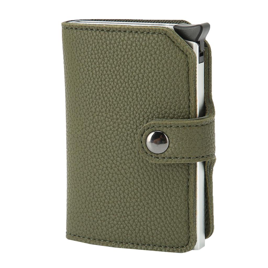 Anti Theft Secure ID Cards Wallet Purse Automatic Popping Credit Card Holder Bag