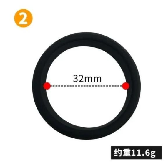 6 Size Elastic Silicone Cock Ring Ball Stretcher Foreskin Loop For Men Penis Erection Extender Semen Lock Couple Game Sex Toys