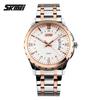 Retro Steel Belt Large Dial Business Minimalist Mechanical Wind Calendar Quartz Watch Casual Watch Men