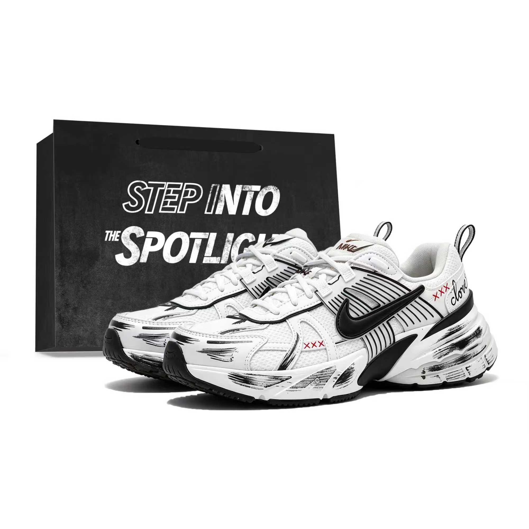 

Nike V2K Run Running Shoes Women s HF5342-100(Team2227-) 37.5
