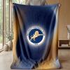 Coperta in Flanella con Stampa Millwall Football, Coperta Morbida Calda Leggera per Divano Letto Campeggio