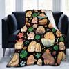 Capybara Gift Blanket Throw Blanket Lightweight Cozy Plush Blanket for Bedroom Living Rooms Sofa Couch 50"X40"