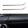 Real Carbon Fiber Car Accessories Passenger Dashboard Decorative Trim Cover Soft Sticker For Chevrolet Camaro 6th Gen 2016-2025