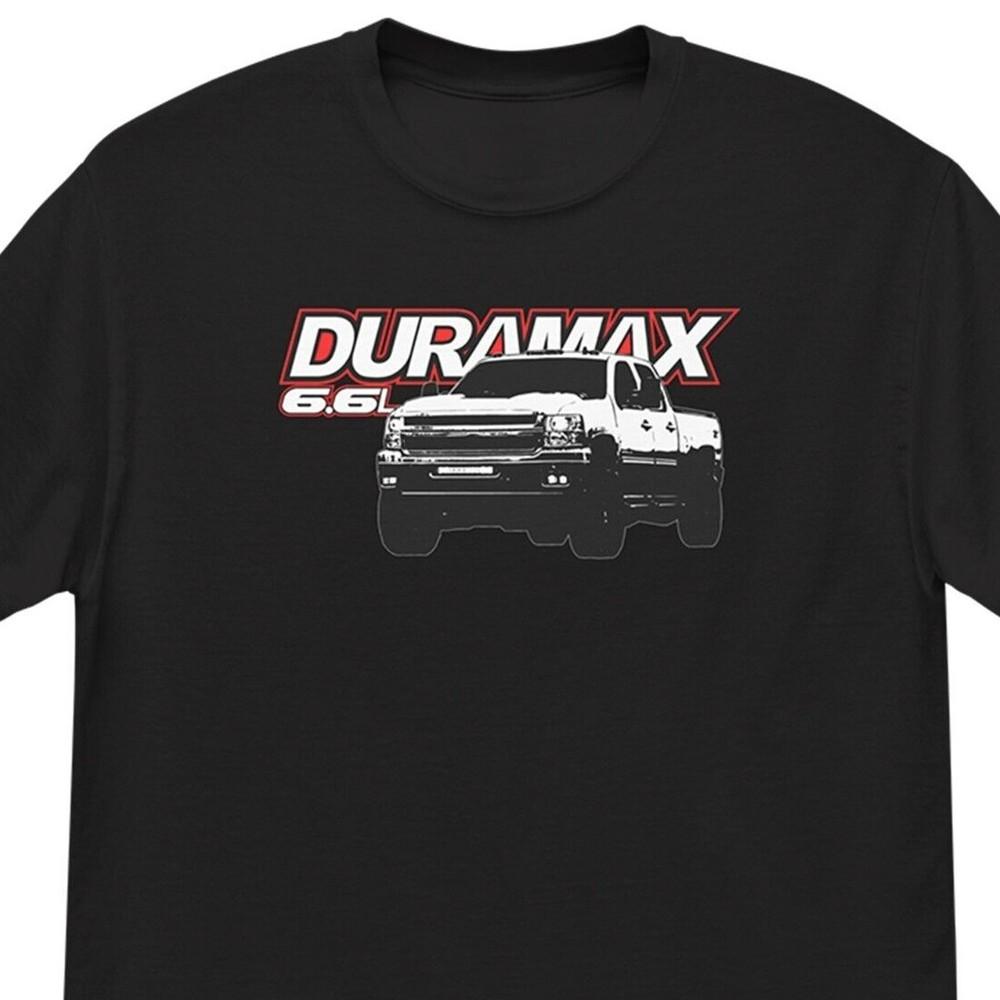 6.6 Duramax Diesel Truck T-Shirt, Mens Silverado Shirt Unisex T-Shirt M