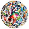 50 Stück Bunte Vögel Tiere Cartoon Graffiti Aufkleber DIY Handy Gitarre Laptop Notizbuch Koffer Tasse Wasserdichter Aufkleber Kinderspielzeug