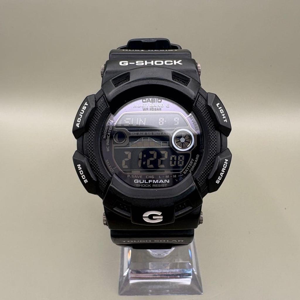 Used Excellent Condition CASIO G-SHOCK GULFMAN GW-9110BW Gulfman Radio Solar Charging HI