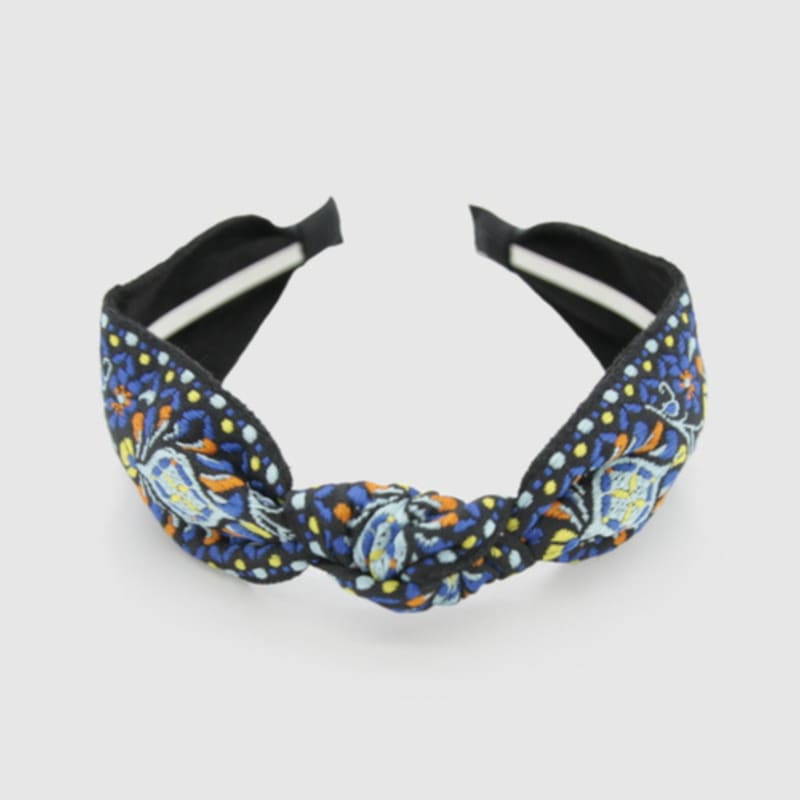 LALA Flower Hairband L-L Blue
