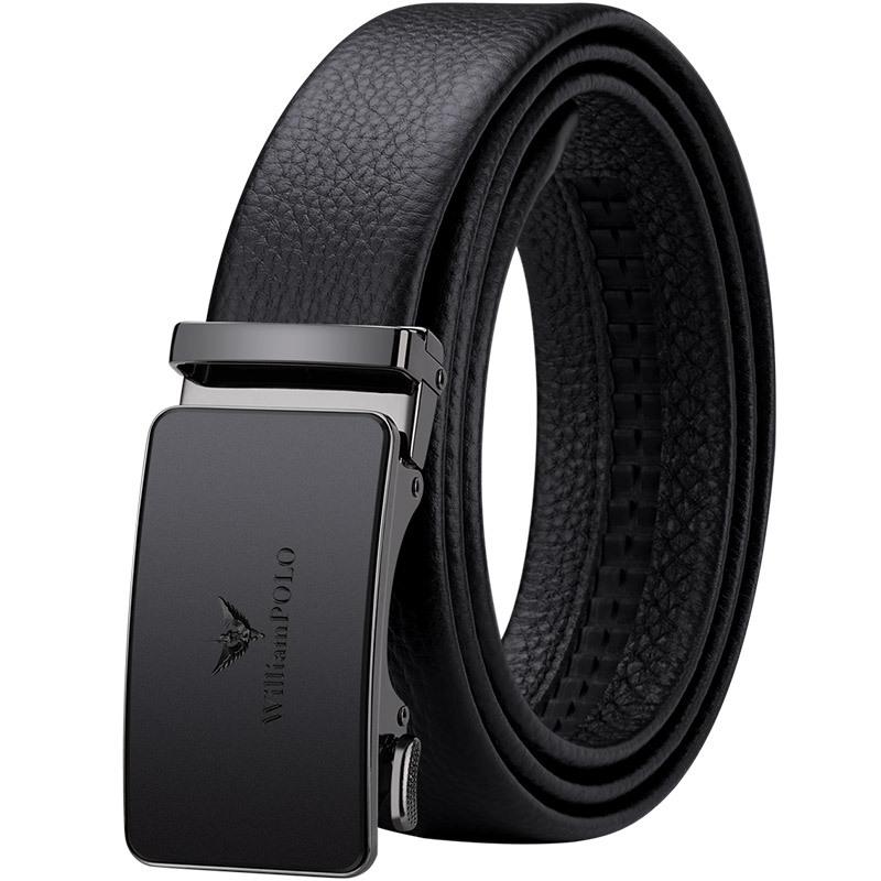 

Ремень Emperor, мужские брюки из натуральной кожи с автоматической пряжкой, брюки из натуральной яловой кожи с модным деловым повседневным мужским ремнем 120cm