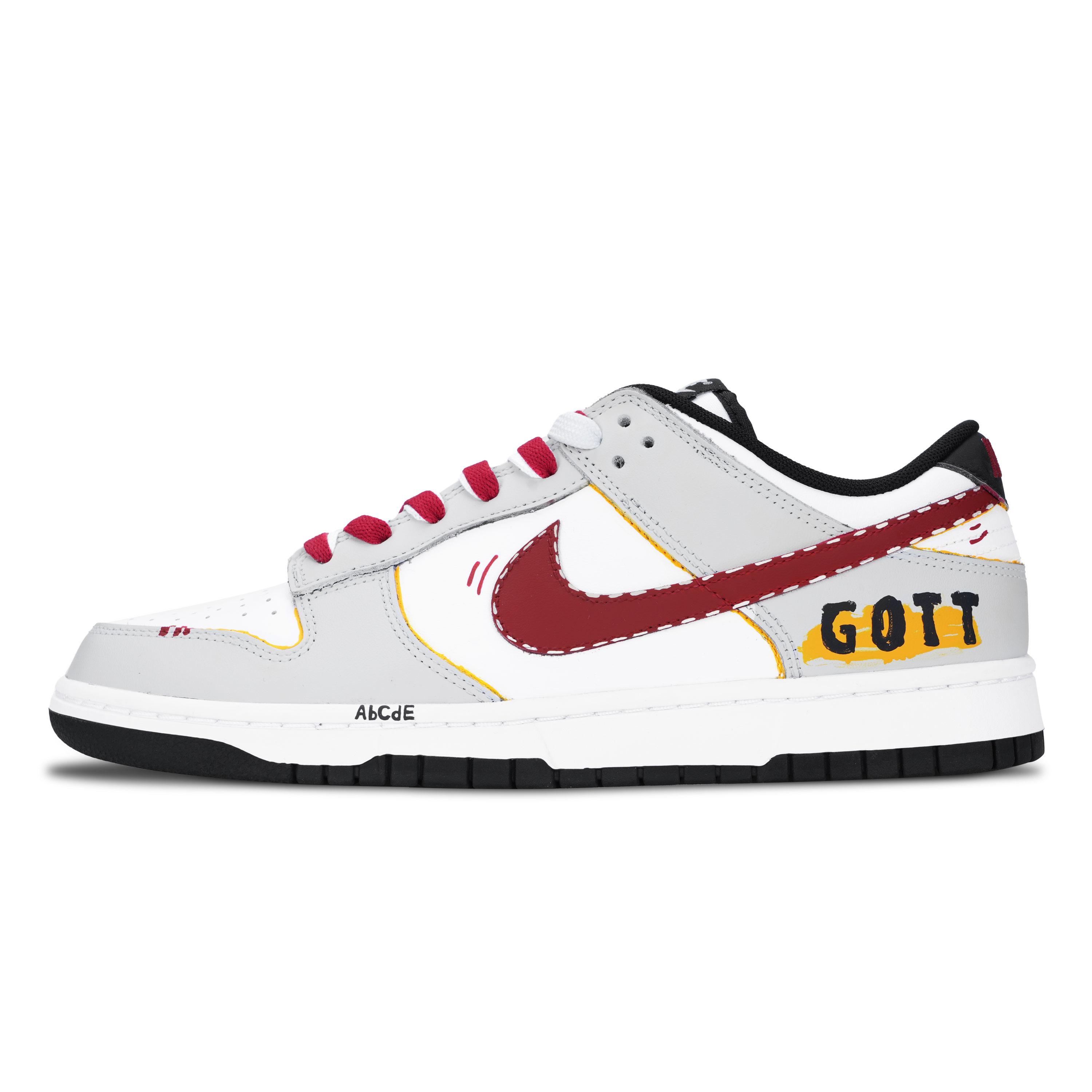 

Nike Dunk Abrasion Resistant Low top Skateboard Shoes Men s Gray White DD1391-100(Team1001-) 42.5