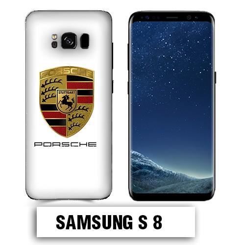 Coque Samsung S8 logo Porsche