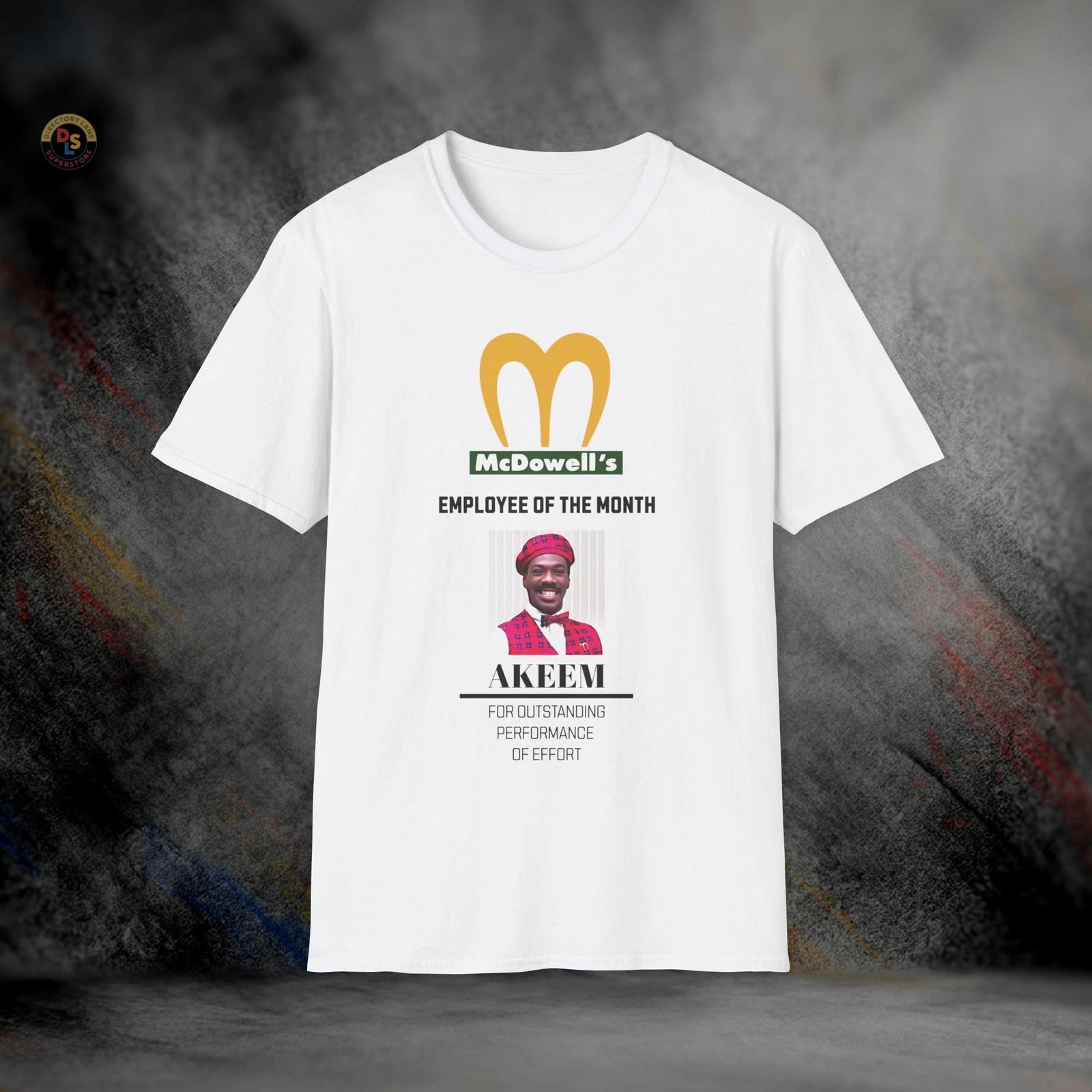 McDowell s Employee Month Coming to America T-Shirt | Softstyle Tee S