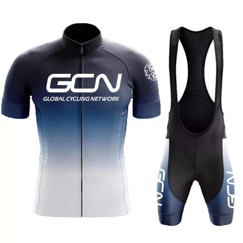 Lishi Sommer-Radtrikot und Trägerhosen-Set