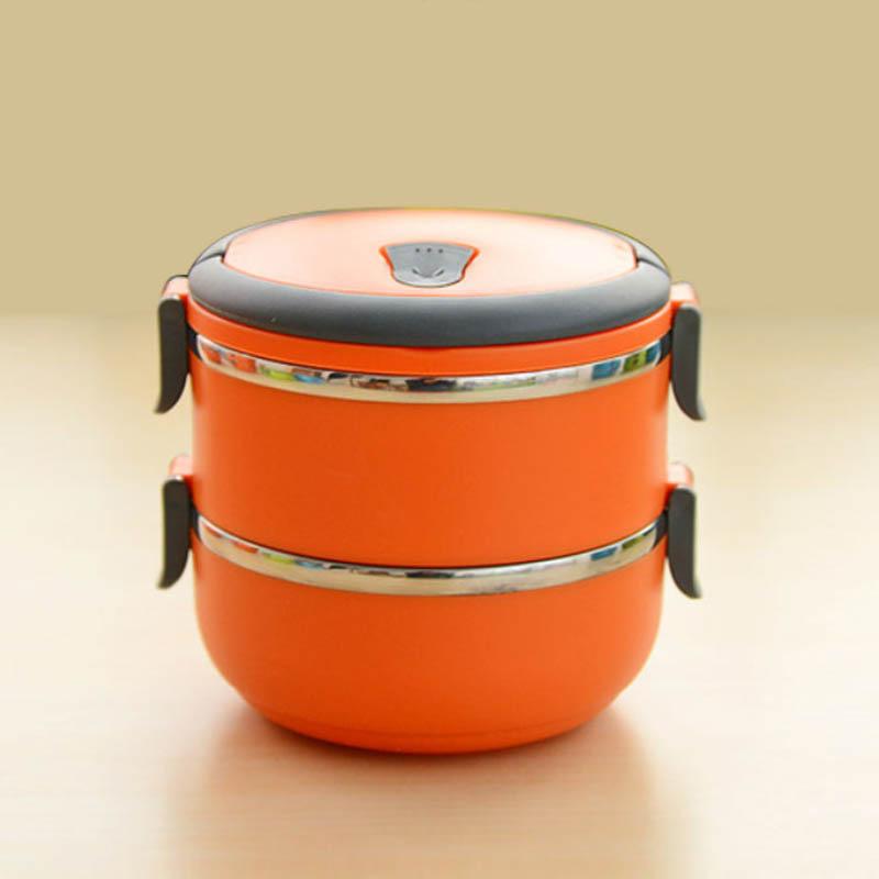 Многослойная термос чаша для детского питания контейнер для бенто коробка из нержавеющей стали с изоляцией для хранения обеда B 1559₽