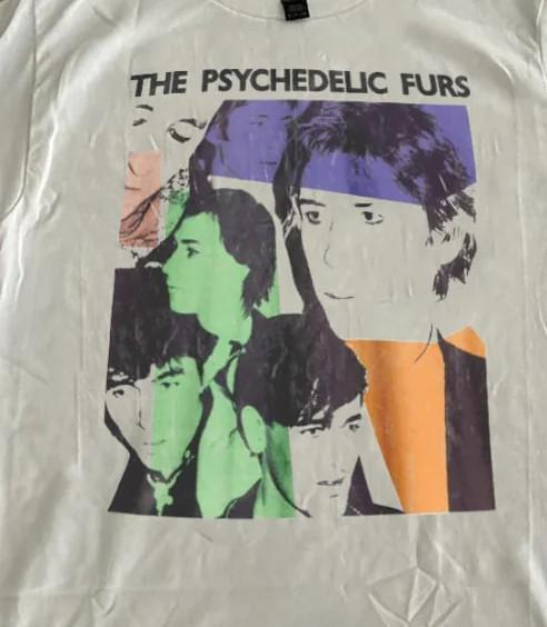 Vintage Psychedelic Furs Band Cotton Shirt Unisex Concert S to 5XL BO162 Unisex T-Shirt XXXXL