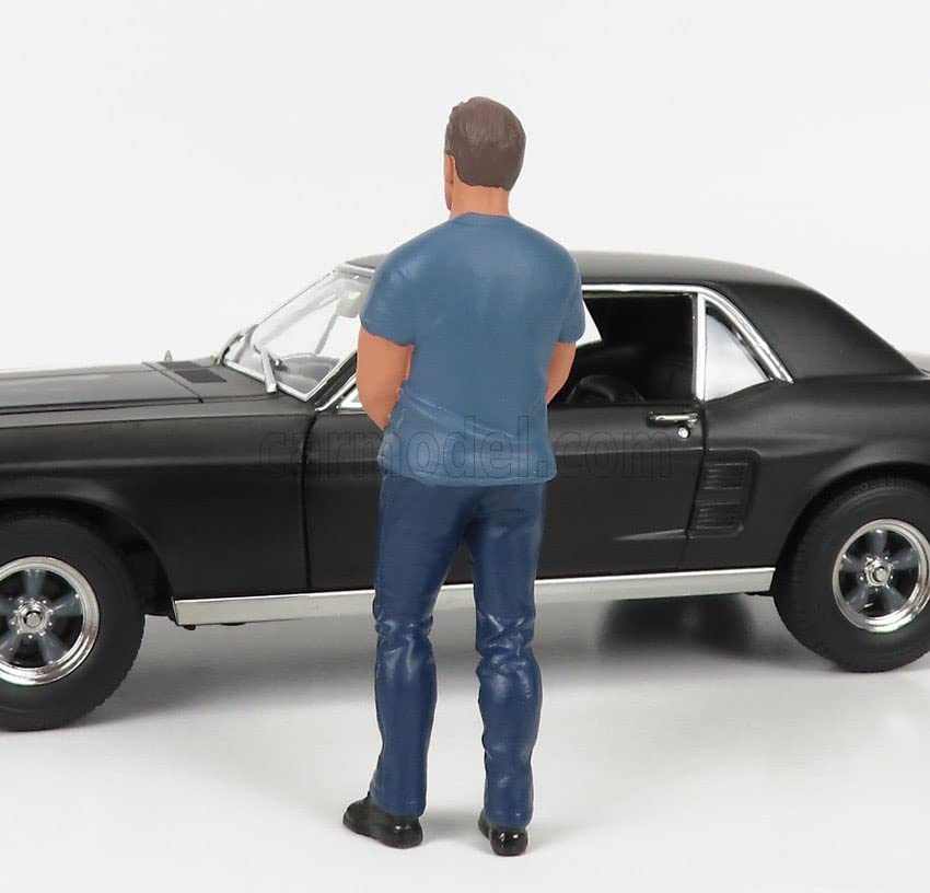 American Diorama Car Meet 3 Figure 4 American Diorama Car Meet 3 Figure Miniature 1/18 [Used]