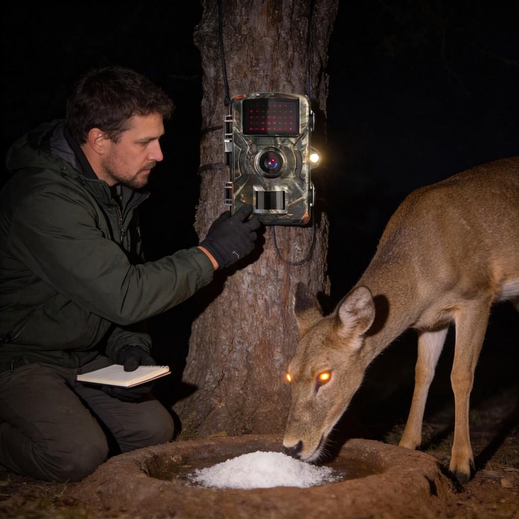 Animal Infrared Night Vision Camera Waterproof Outdoor Wildlife Security For Forest And Orchard Monitoring
