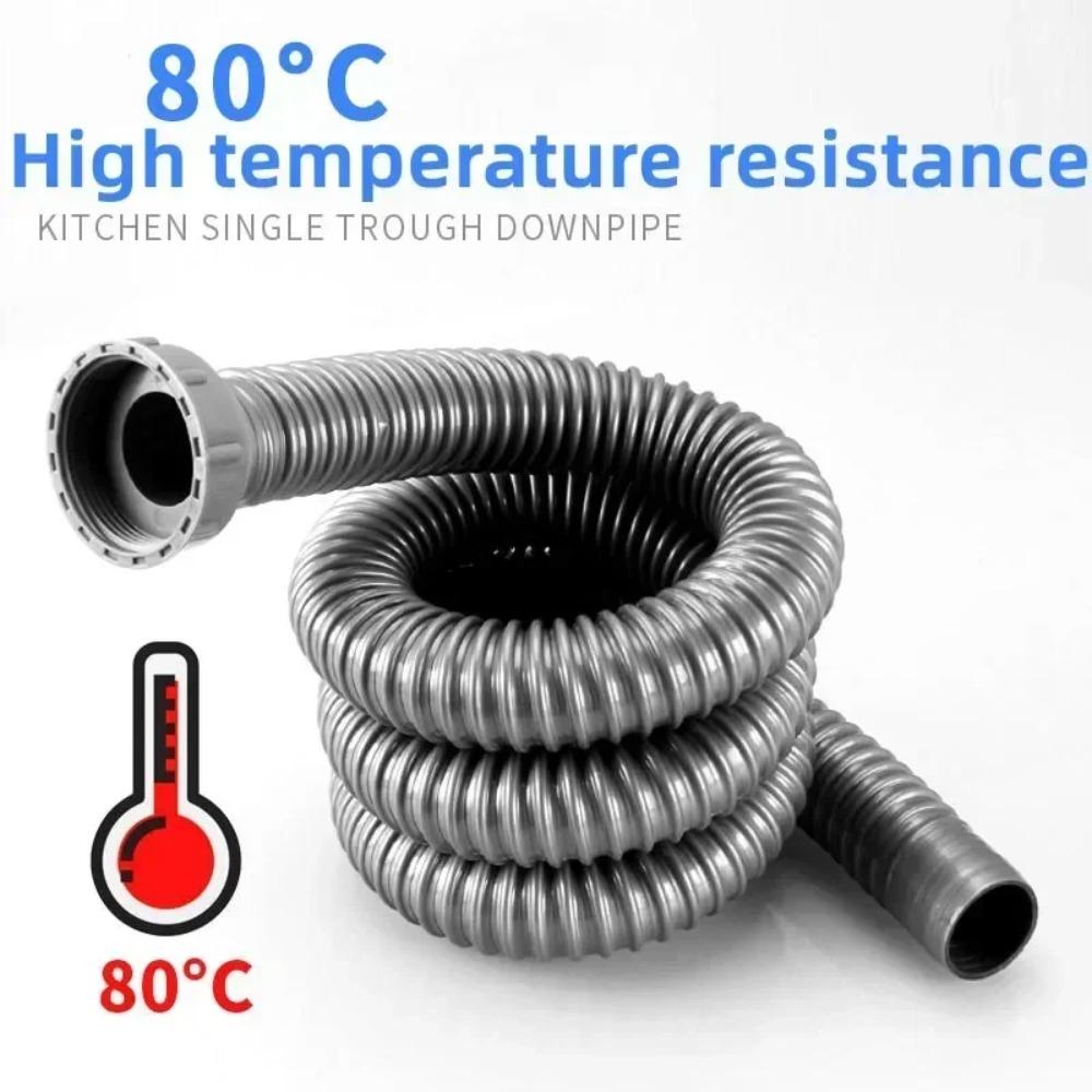 Flexible Dishwasher Waste Hose Universal Drain Strainer Waste Hose  Kitchen