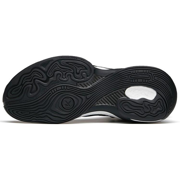 Anta KT7 KT 7 Ink Wash Cushioning Slip Resistant Abrasion Resistant Coverage Support Balance Impact Resistant Rebound 112141101-8