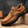 Men's Genuine Leather Thick Sole Hiking & Casual Shoes