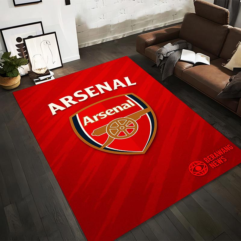 

Red Arsenal Football Club Logo Carpet for Fans Home Decor 160*230cm Suitable for use as an anti-slip for living room bedroom sofas 40x60cm( 15x23in )