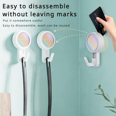 Suction Hooks Powerful Cup Hooks-Heavy Duty for Shower Waterproof Suction Hanger for Bathroom Towel Robe Removable Reusable