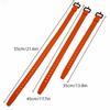 Belt Buckle Rubber Tension Strap Reusable Adjustable Cargo Tie-Down Strap 35/45/55cm Quick Release Tool Multifunctional Strap