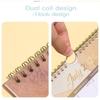 Dual Coil Design 18-Month Calendar Easy Organizing Office Calendar New Wall Calendar  Home Use