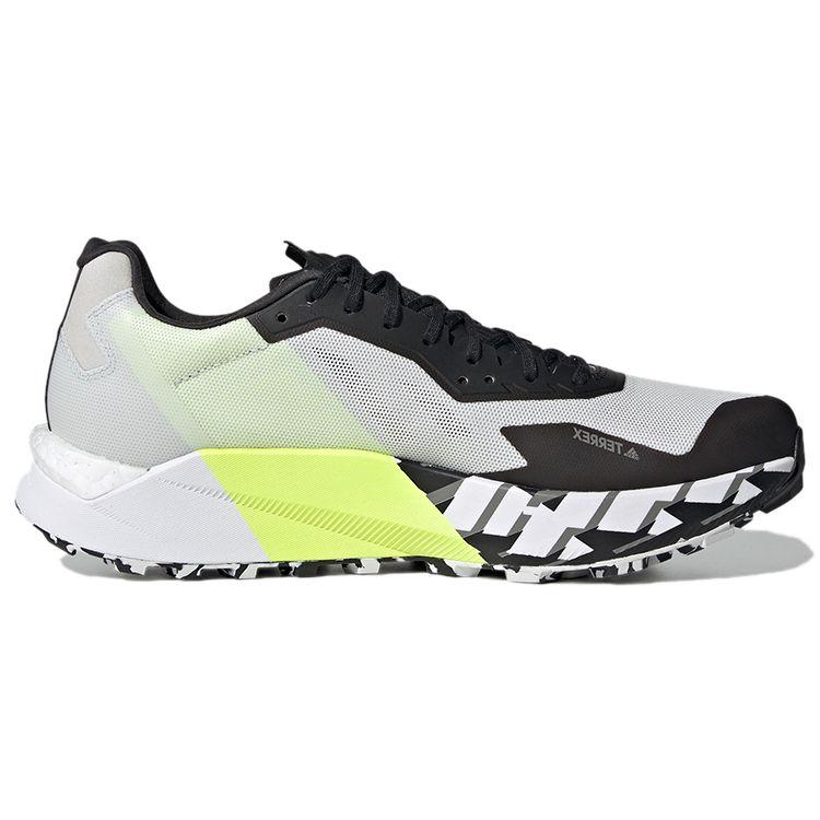 Adidas Terrex Agravic Ultra Trail Šedá Solární Žlutá Pánské Tenisky Cloud-White Grey-Two Core-Black FY7629