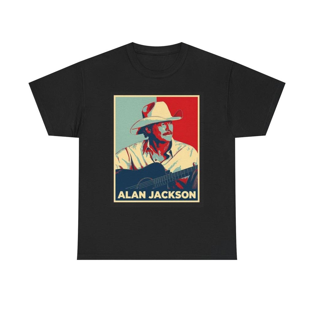 Men's and Women's T-shirts Alan Jackson Graphic