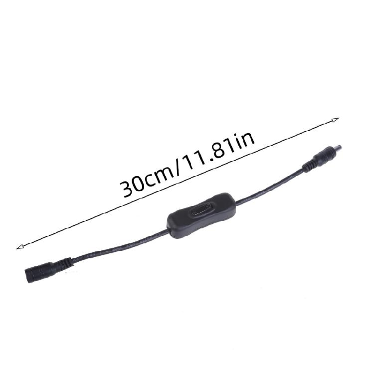 Male to Female Connectors Cable DC5.5x2.1mm to DC5.5x2.1mm Power Adapter Cord