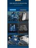 iPhone 16 Pro Max Metal Frame Protective Case with Double-Sided Glass