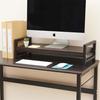 Nakabayashi Desktop Rack Desktop Stand 640 x 250mm Dark Wood Grain AMK-6425-DM