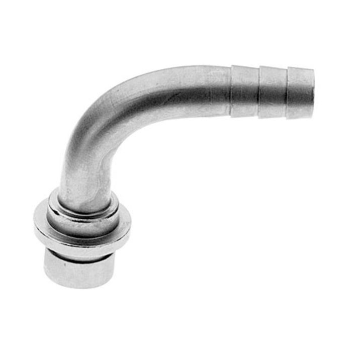 Oeillet coudé - ICH-ZAPFE.DE - 7mm - Tuyau à bière - Tuyau Co2 - Utilisation intérieure