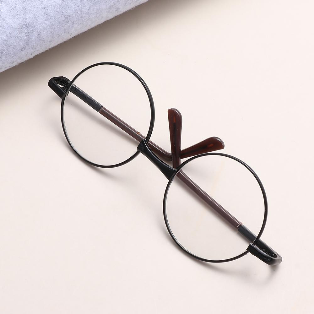 1Pc Cute 10CM Round Glasses Fit 18inch Baby Doll Glasss For Korea 1/6 Dolls Decoration Changing Clothes DIY Toys Accessories
