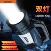 High-Power Rechargeable Outdoor Spotlight