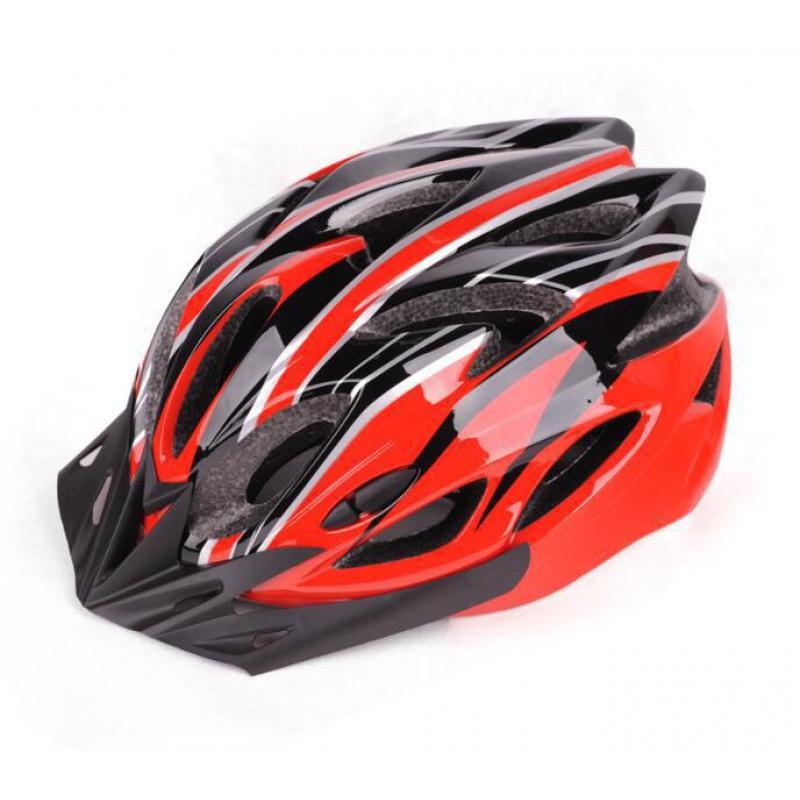 Unisex Adult Cycling Helmet One-Piece Molded Design EPS PC Shell Lightweight Bike Safety Headgear