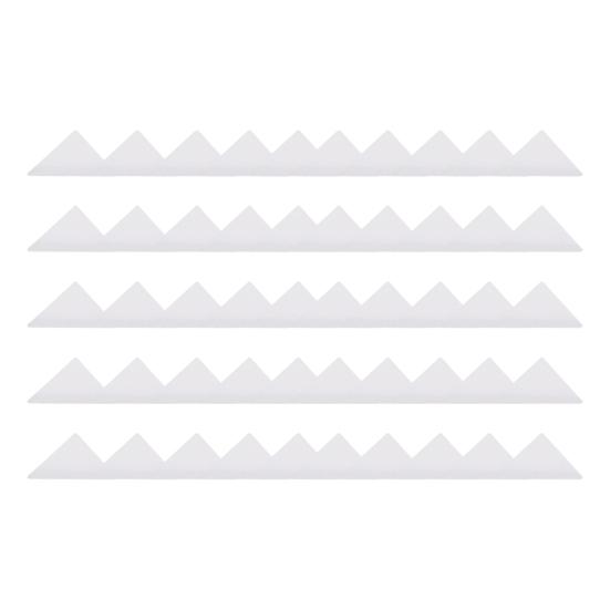 

50 шт. наклейки на воротник, невидимые и стильные самоклеящиеся фиксаторы выреза рубашки для идеальной посадки воротника 50pcs